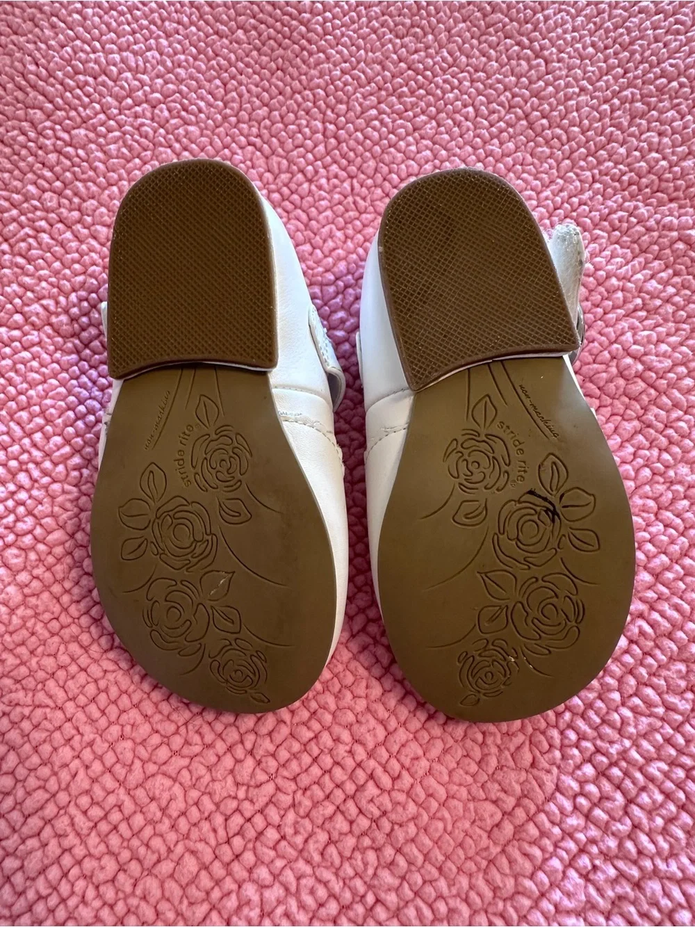 Stride Rite white mary